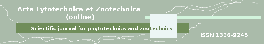 Acta fytotechnica et zootechnica